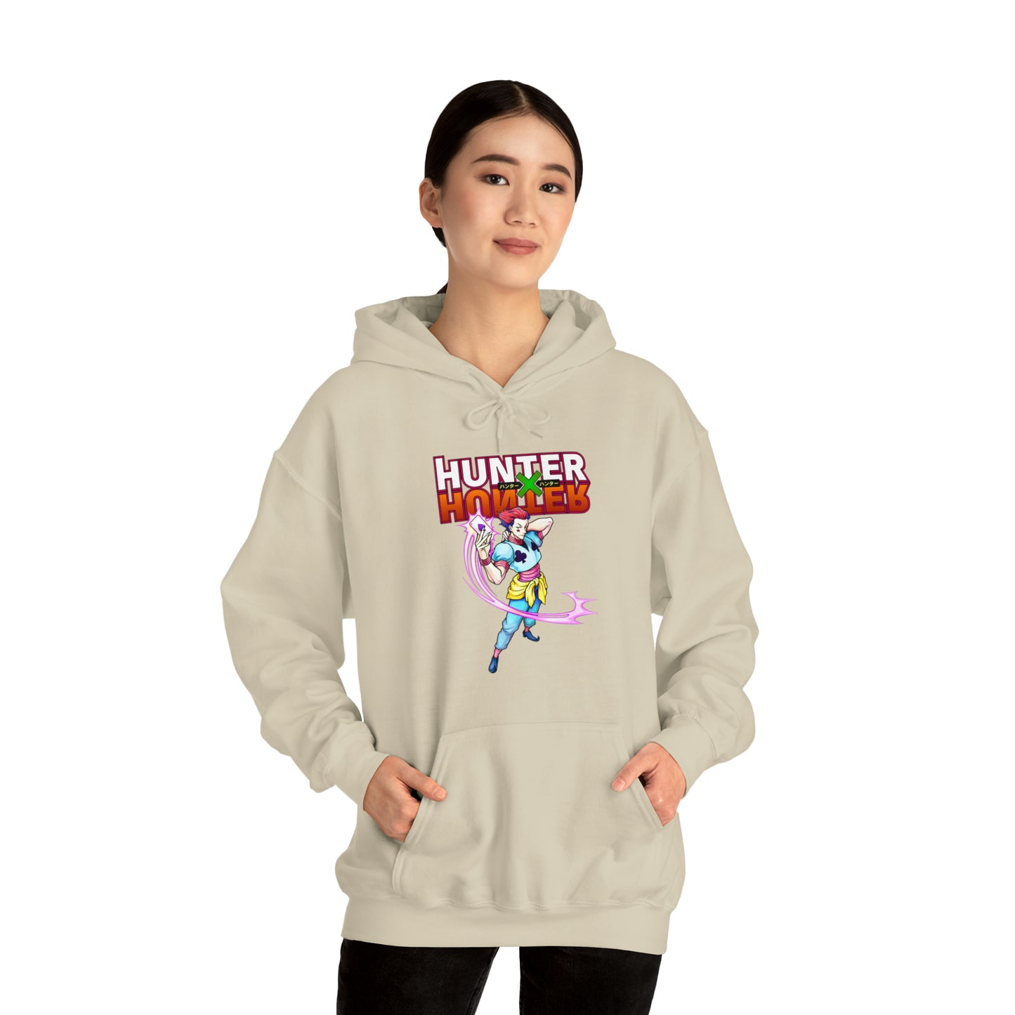 3MLLC | Hisoka Hunter x Hunter Anime Manga Unisex Heavy Blend™ Hooded Sweatshirt