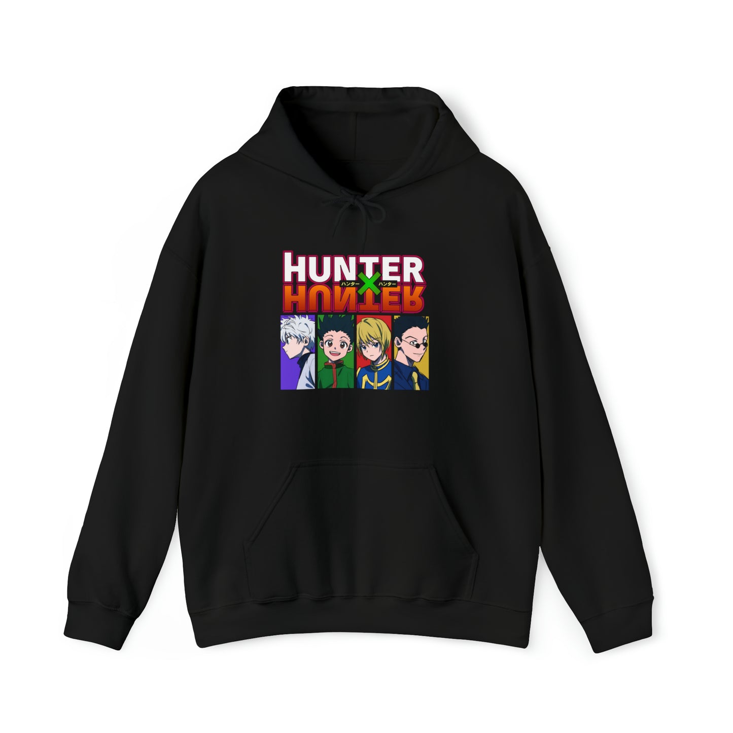 3MLLC | Hunter X Hunter Killua Gon Kurapika Leorio Anime Manga Hoodie Unisex Heavy Blend™ Hooded Sweatshirt