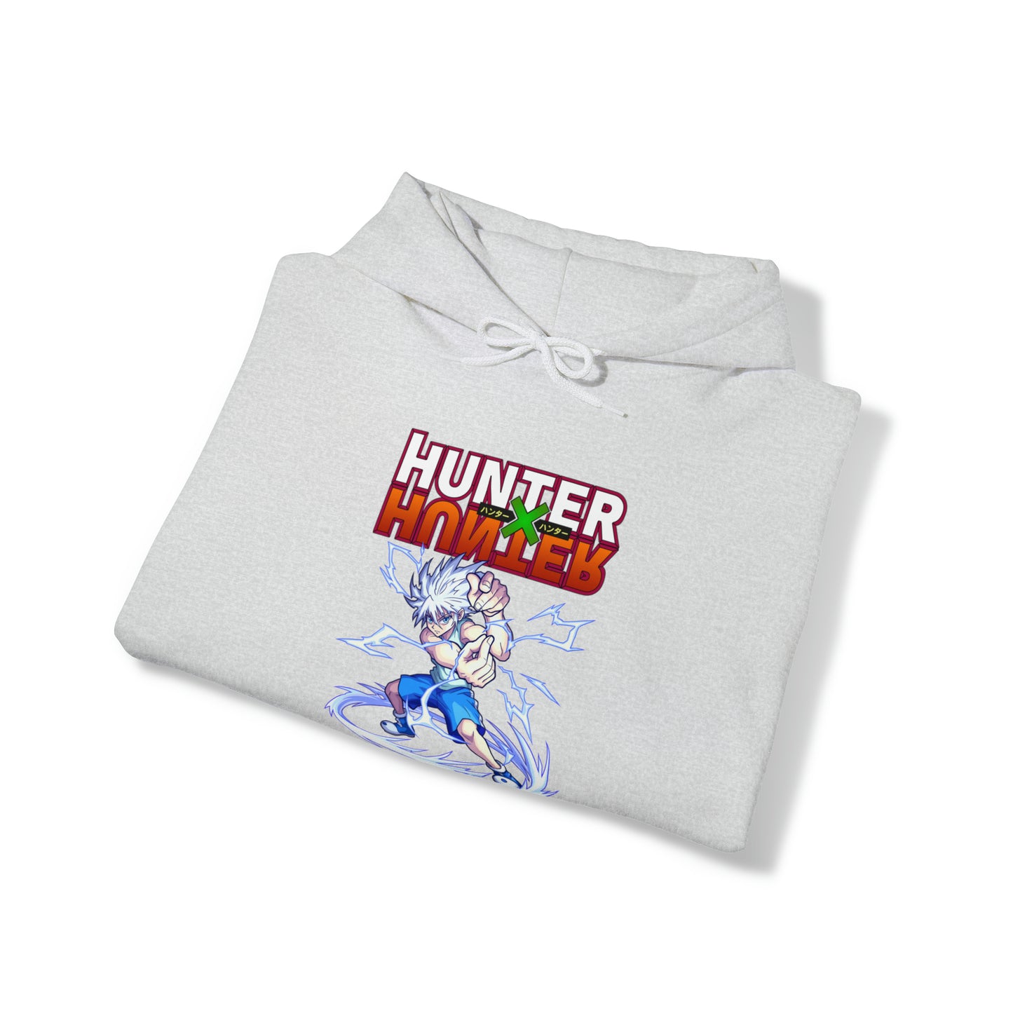 3MLLC | Killua Zoldyck Hunter X Hunter Anime Manga Hoodie Unisex Heavy Blend™ Hooded Sweatshirt