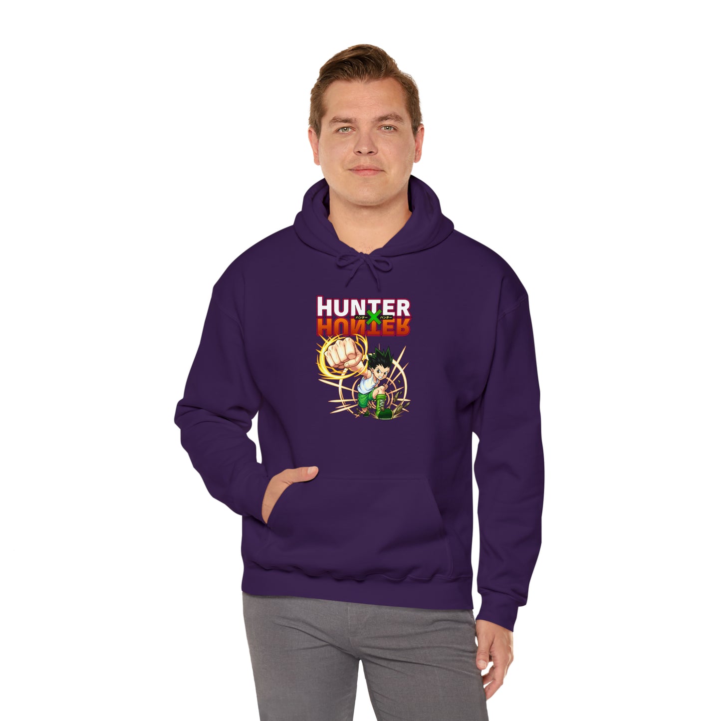 3MLLC | Hunter X Hunter Gon Anime Manga Hoodie Unisex Heavy Blend™ Hooded Sweatshirt