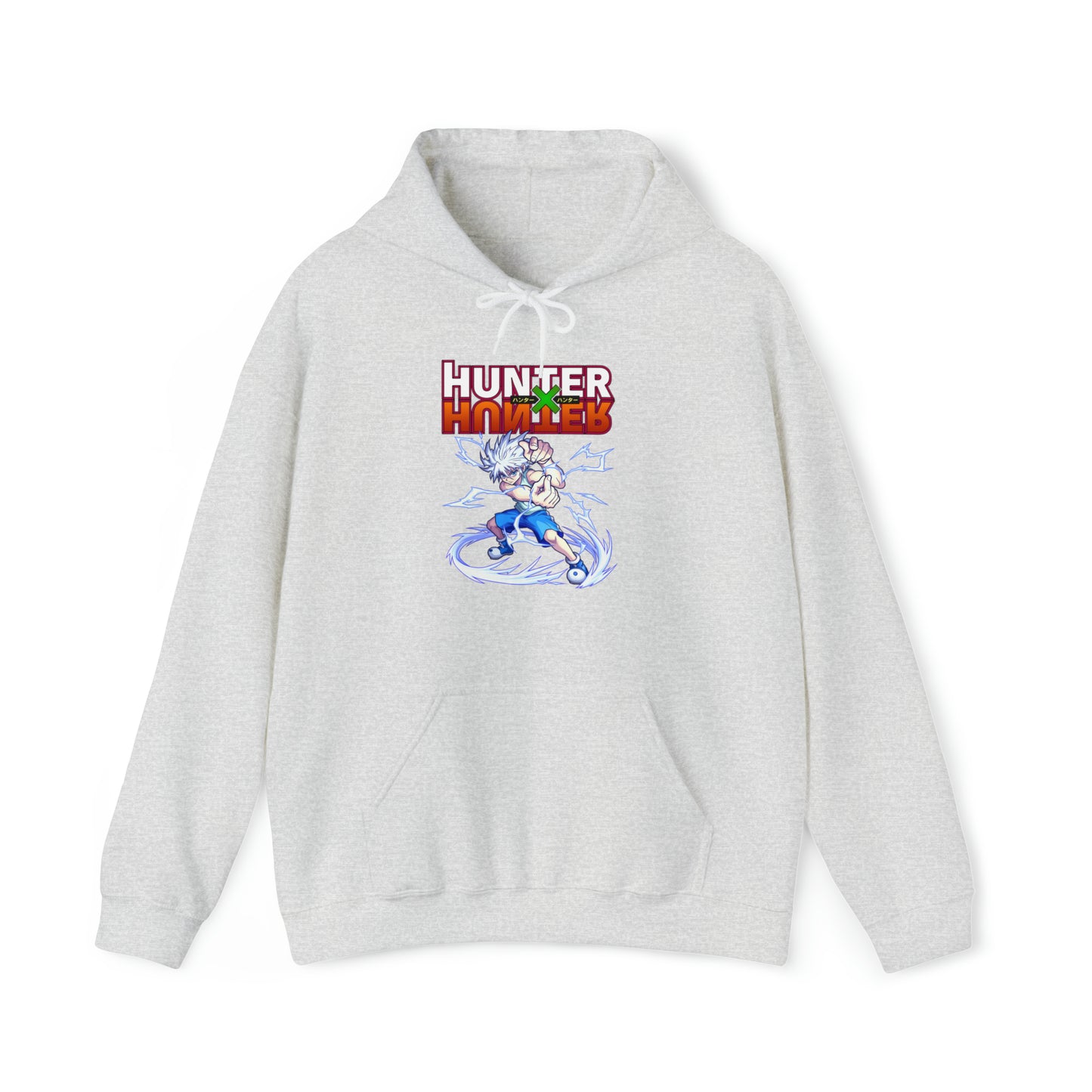 3MLLC | Killua Zoldyck Hunter X Hunter Anime Manga Hoodie Unisex Heavy Blend™ Hooded Sweatshirt