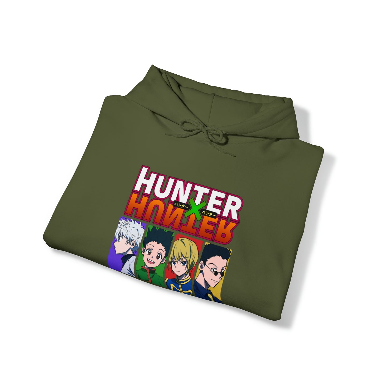 3MLLC | Hunter X Hunter Killua Gon Kurapika Leorio Anime Manga Hoodie Unisex Heavy Blend™ Hooded Sweatshirt