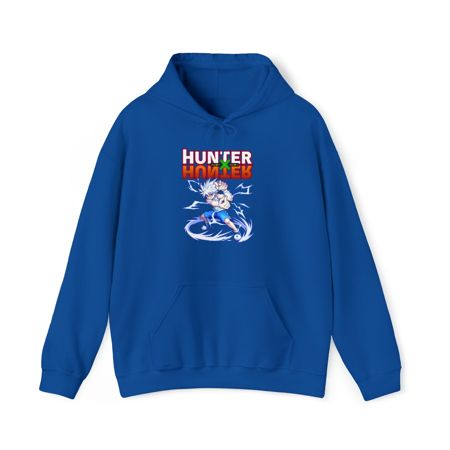 3MLLC | Killua Zoldyck Hunter X Hunter Anime Manga Hoodie Unisex Heavy Blend™ Hooded Sweatshirt