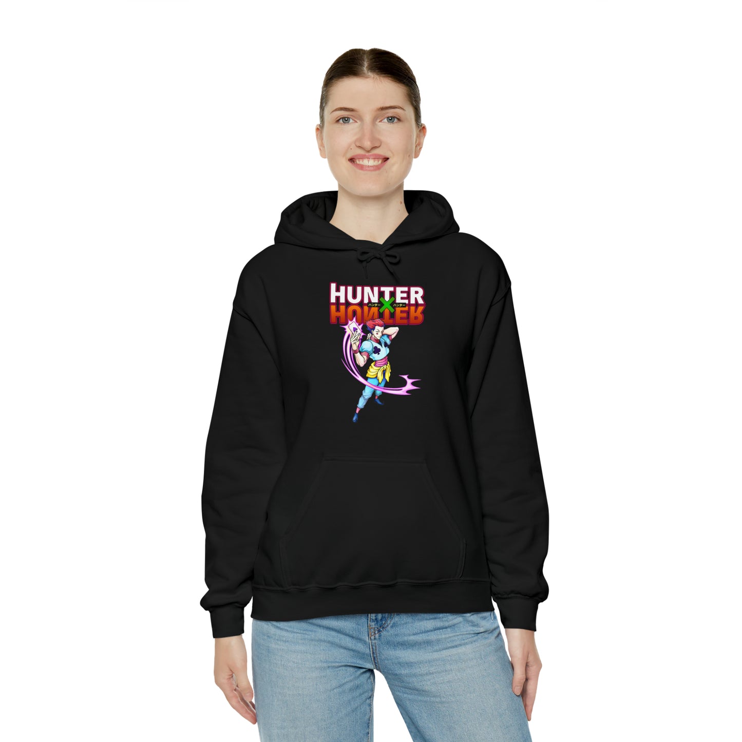 3MLLC | Hisoka Hunter x Hunter Anime Manga Unisex Heavy Blend™ Hooded Sweatshirt