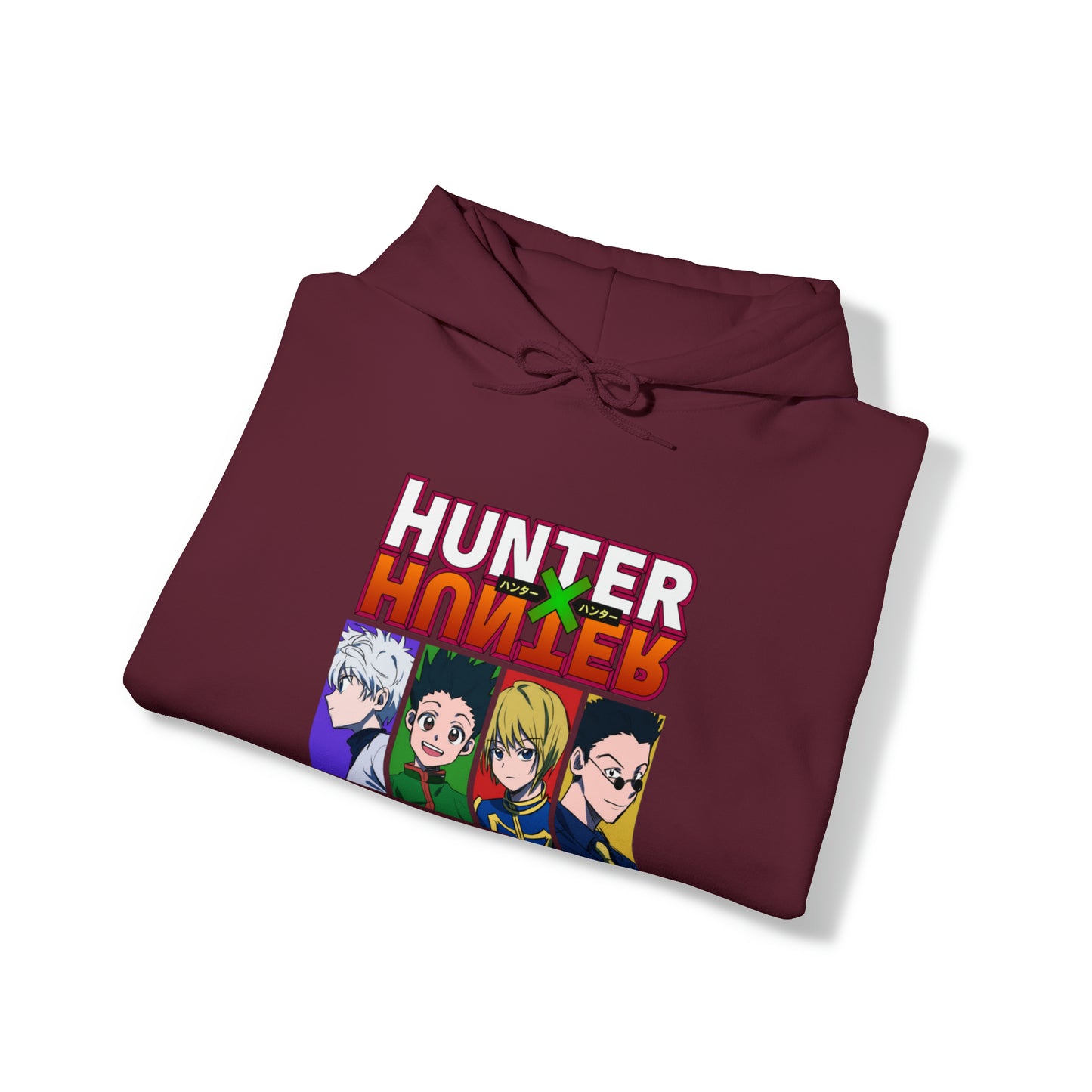3MLLC | Hunter X Hunter Killua Gon Kurapika Leorio Anime Manga Hoodie Unisex Heavy Blend™ Hooded Sweatshirt