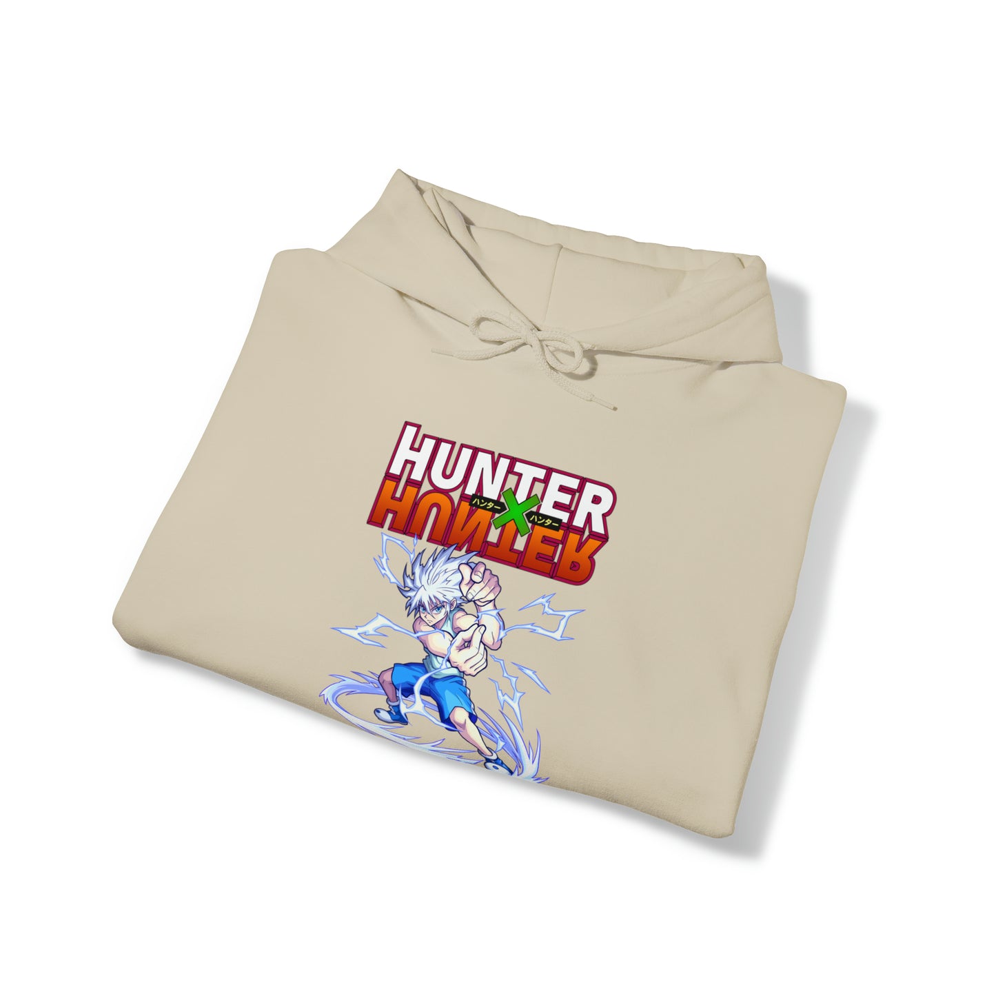 3MLLC | Killua Zoldyck Hunter X Hunter Anime Manga Hoodie Unisex Heavy Blend™ Hooded Sweatshirt