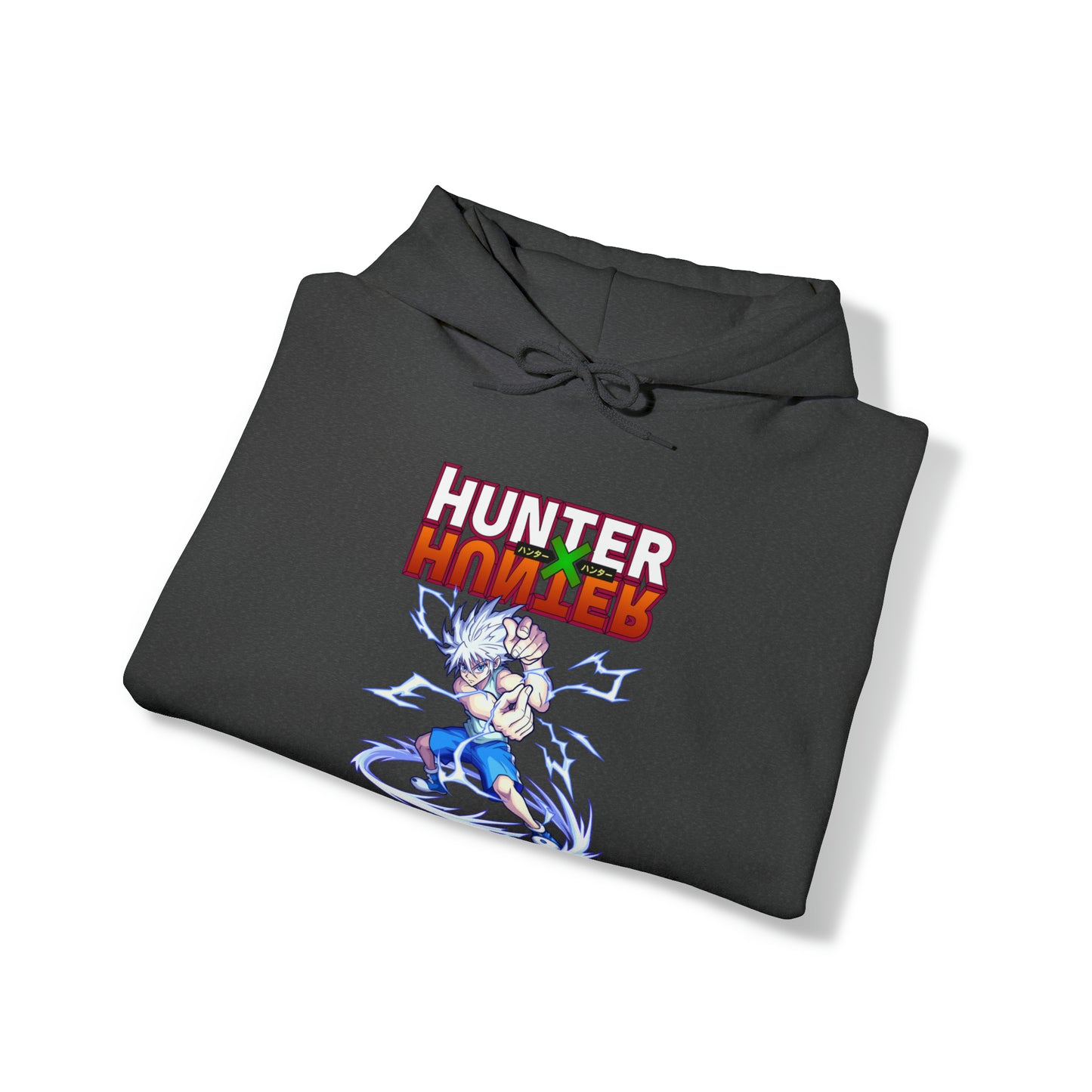 3MLLC | Killua Zoldyck Hunter X Hunter Anime Manga Hoodie Unisex Heavy Blend™ Hooded Sweatshirt
