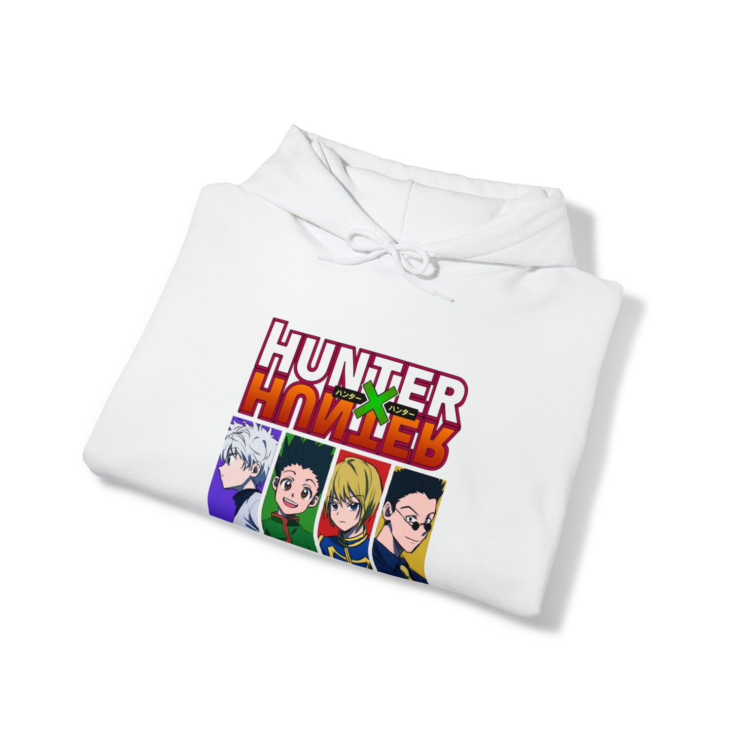 3MLLC | Hunter X Hunter Killua Gon Kurapika Leorio Anime Manga Hoodie Unisex Heavy Blend™ Hooded Sweatshirt