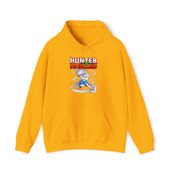 3MLLC | Killua Zoldyck Hunter X Hunter Anime Manga Hoodie Unisex Heavy Blend™ Hooded Sweatshirt