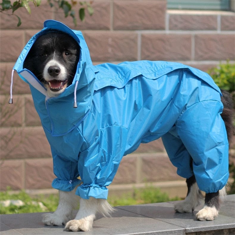 Dog Raincoat Waterproof Jumpsuit Rain Coat