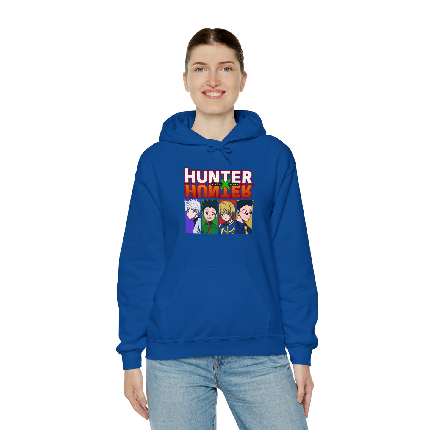 3MLLC | Hunter X Hunter Killua Gon Kurapika Leorio Anime Manga Hoodie Unisex Heavy Blend™ Hooded Sweatshirt