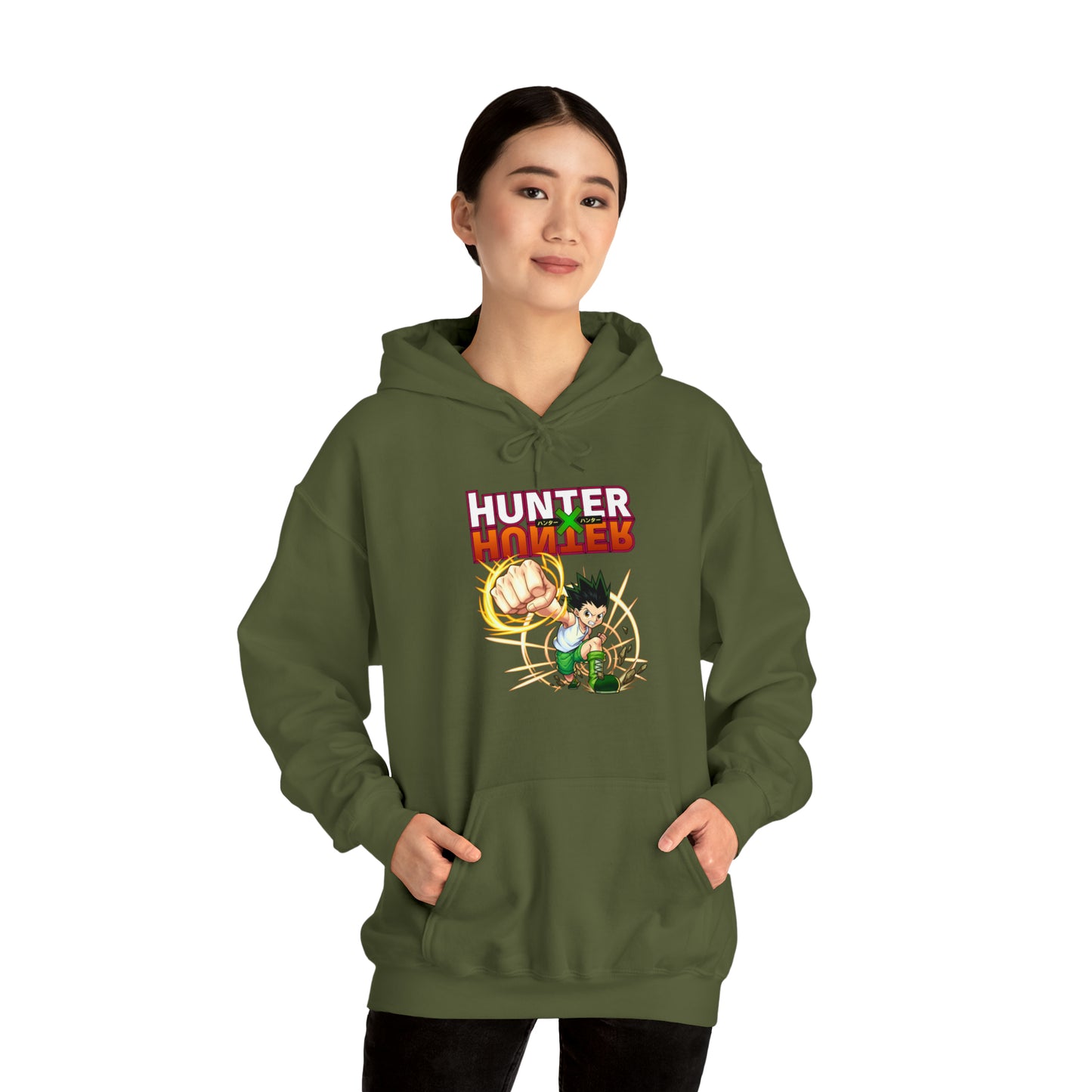 3MLLC | Hunter X Hunter Gon Anime Manga Hoodie Unisex Heavy Blend™ Hooded Sweatshirt