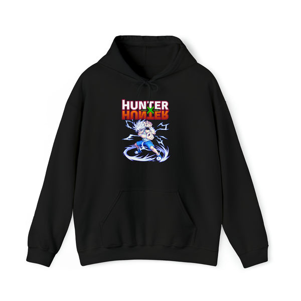 3MLLC | Killua Zoldyck Hunter X Hunter Anime Manga Hoodie Unisex Heavy Blend™ Hooded Sweatshirt