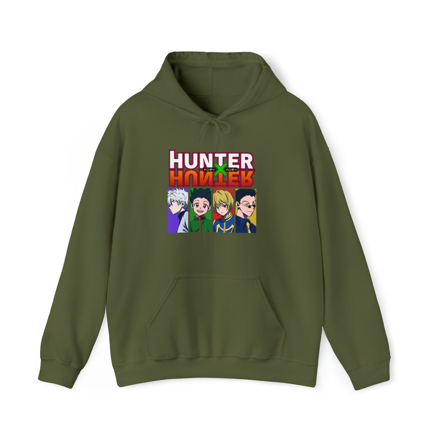 3MLLC | Hunter X Hunter Killua Gon Kurapika Leorio Anime Manga Hoodie Unisex Heavy Blend™ Hooded Sweatshirt