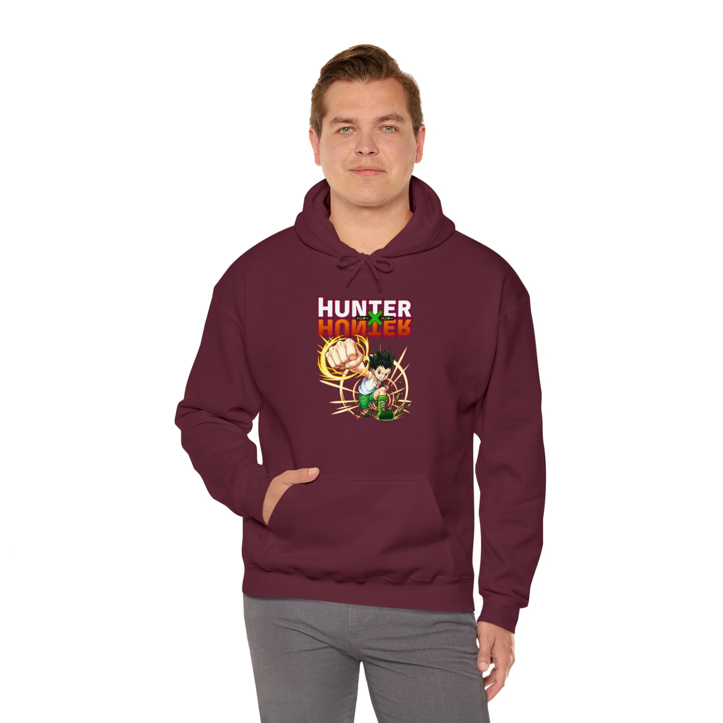 3MLLC | Hunter X Hunter Gon Anime Manga Hoodie Unisex Heavy Blend™ Hooded Sweatshirt