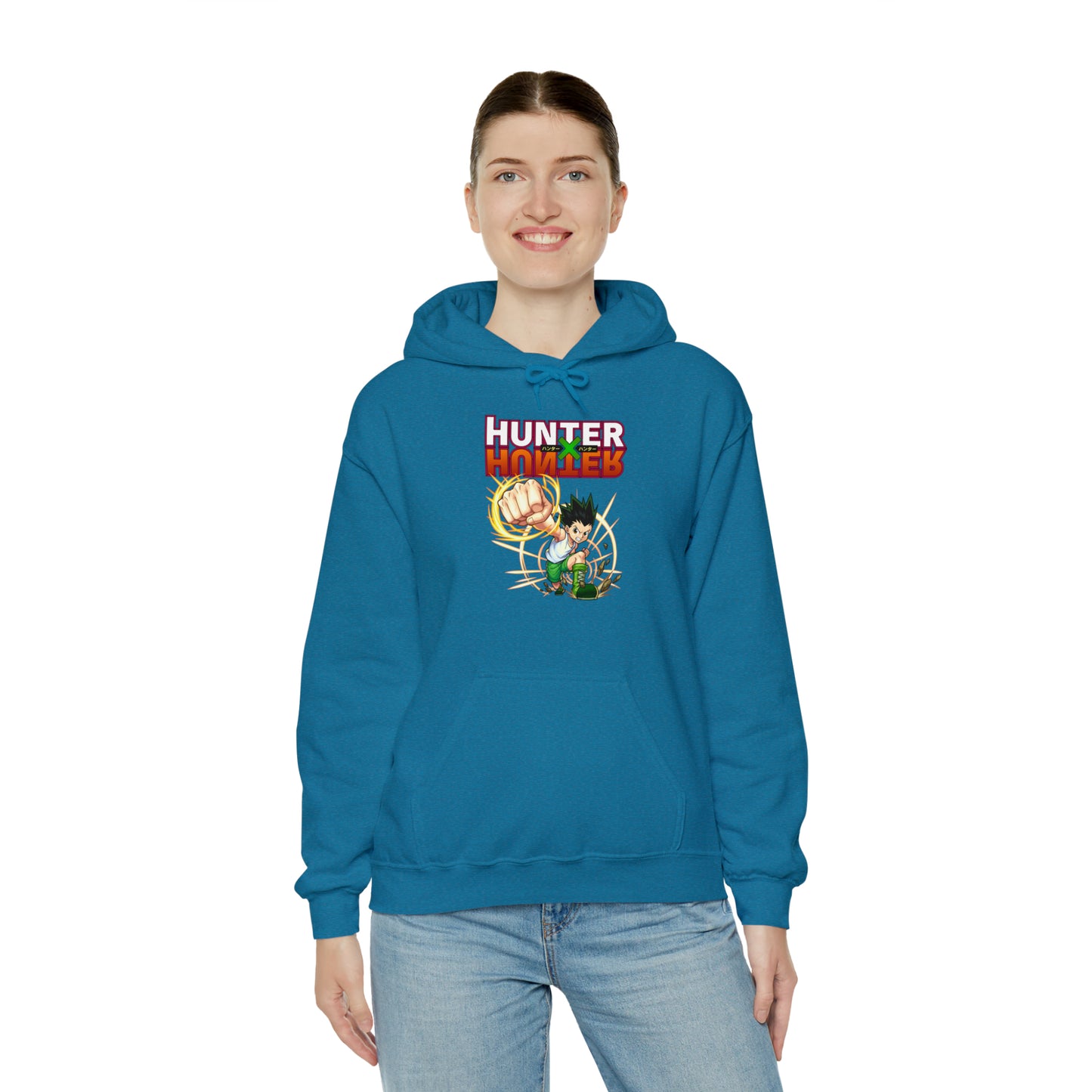 3MLLC | Hunter X Hunter Gon Anime Manga Hoodie Unisex Heavy Blend™ Hooded Sweatshirt