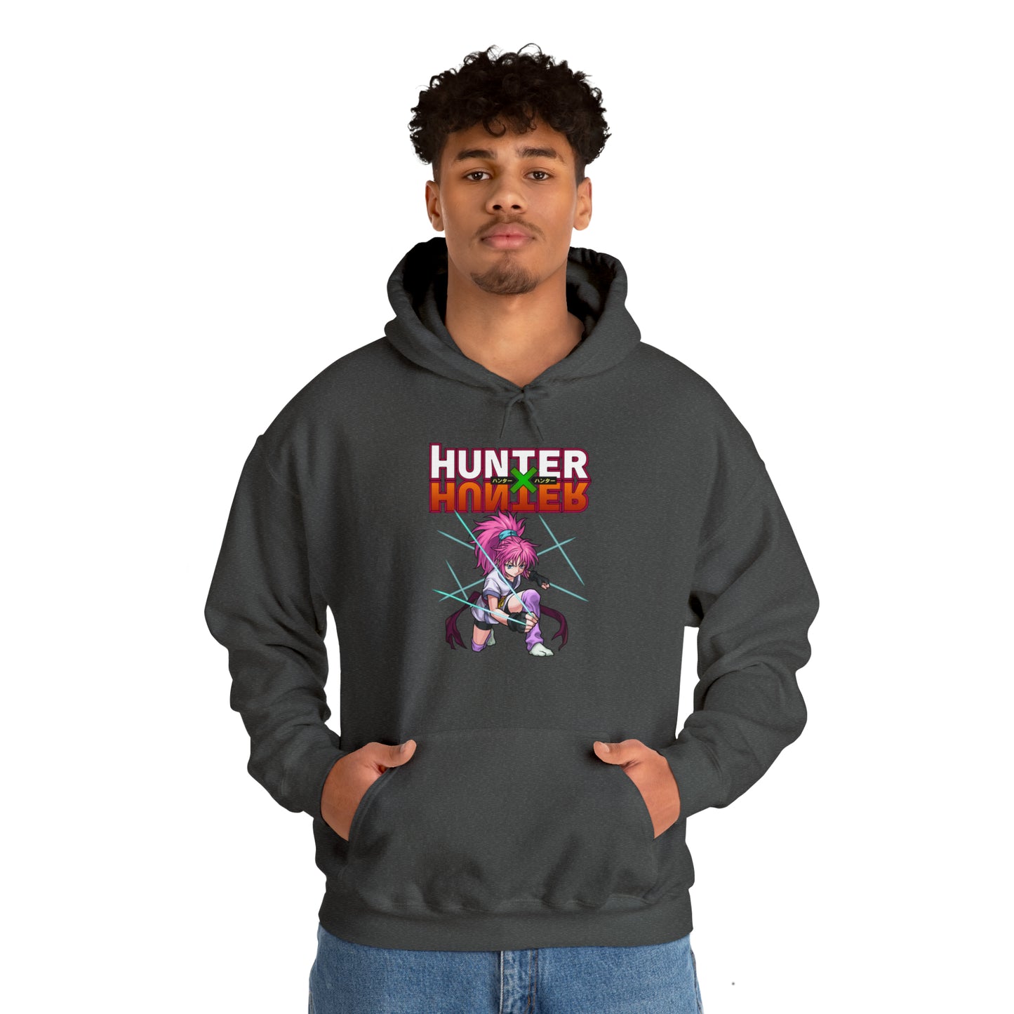 3MLLC | Hunter X Hunter Anime Manga Unisex Heavy Blend™ Hooded Sweatshirt