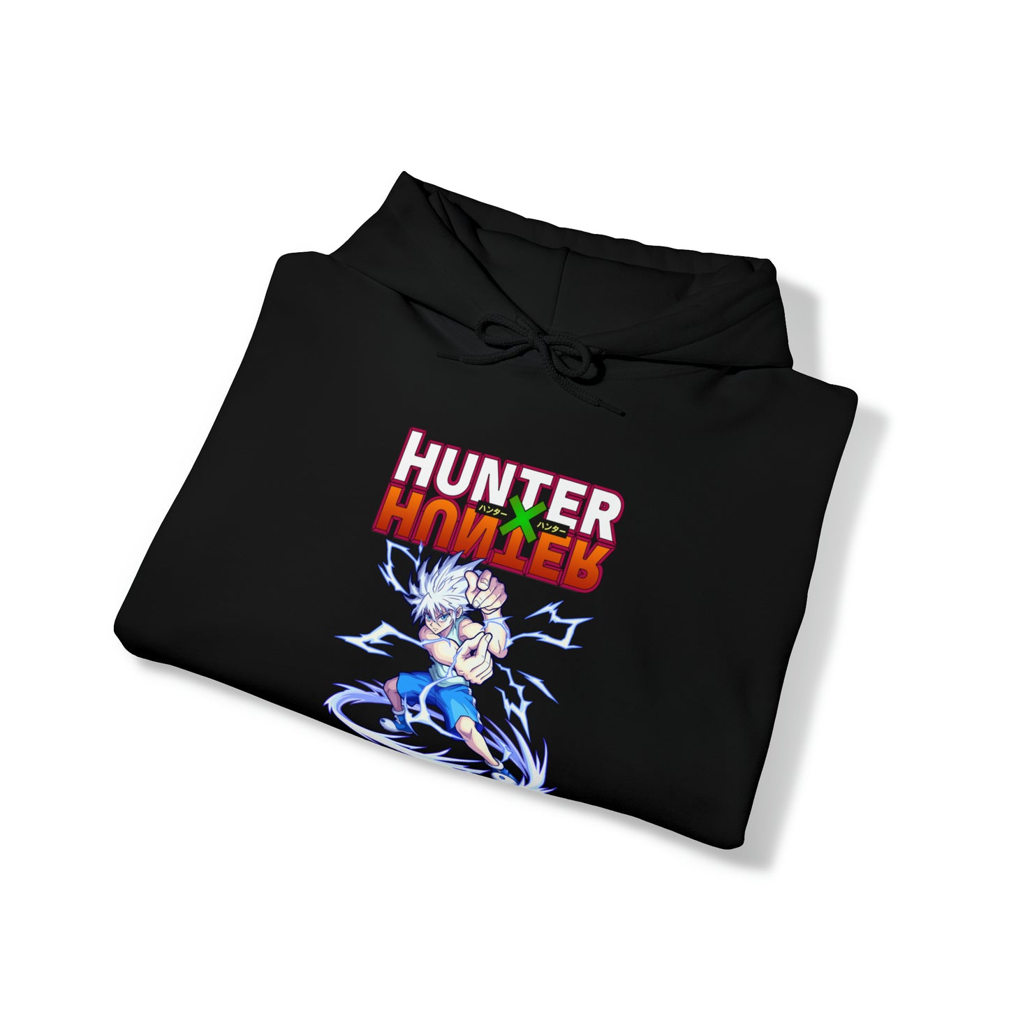 3MLLC | Killua Zoldyck Hunter X Hunter Anime Manga Hoodie Unisex Heavy Blend™ Hooded Sweatshirt