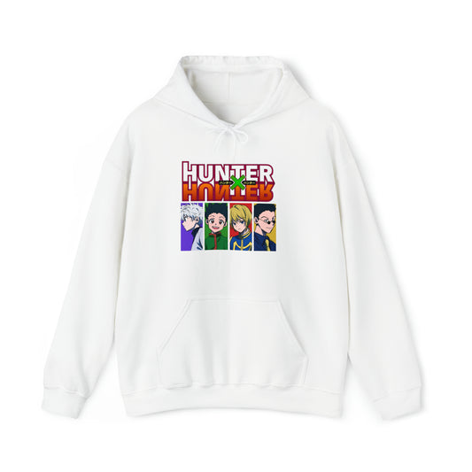 3MLLC | Hunter X Hunter Killua Gon Kurapika Leorio Anime Manga Hoodie Unisex Heavy Blend™ Hooded Sweatshirt