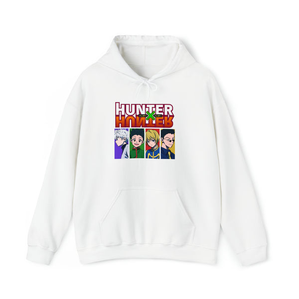 3MLLC | Hunter X Hunter Killua Gon Kurapika Leorio Anime Manga Hoodie Unisex Heavy Blend™ Hooded Sweatshirt