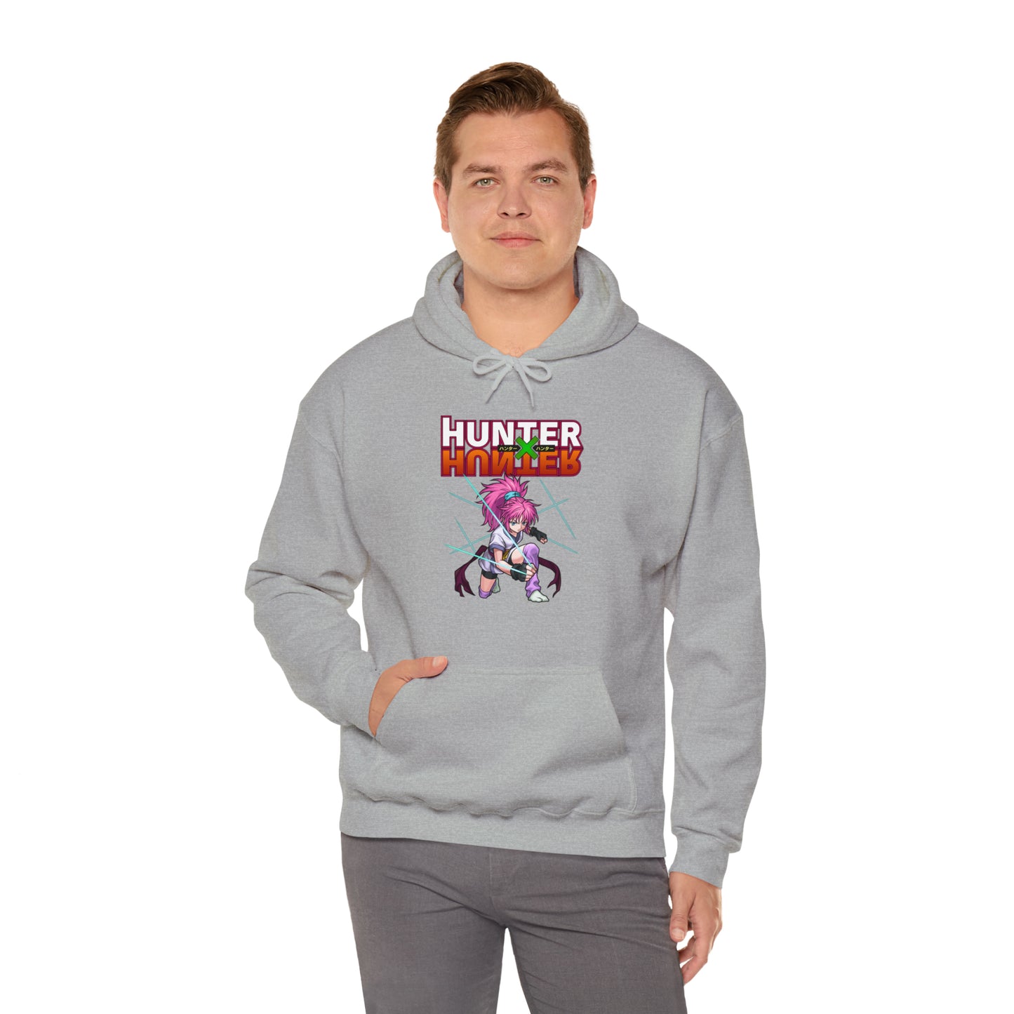 3MLLC | Hunter X Hunter Anime Manga Unisex Heavy Blend™ Hooded Sweatshirt