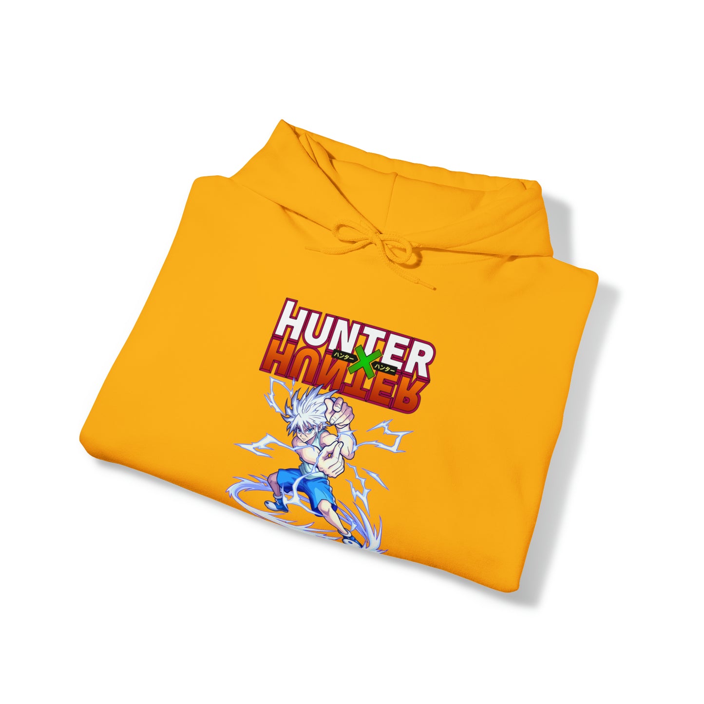 3MLLC | Killua Zoldyck Hunter X Hunter Anime Manga Hoodie Unisex Heavy Blend™ Hooded Sweatshirt