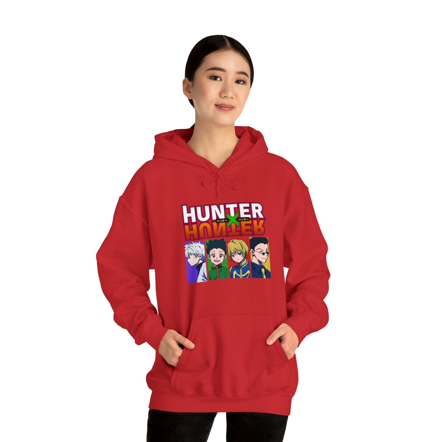 3MLLC | Hunter X Hunter Killua Gon Kurapika Leorio Anime Manga Hoodie Unisex Heavy Blend™ Hooded Sweatshirt