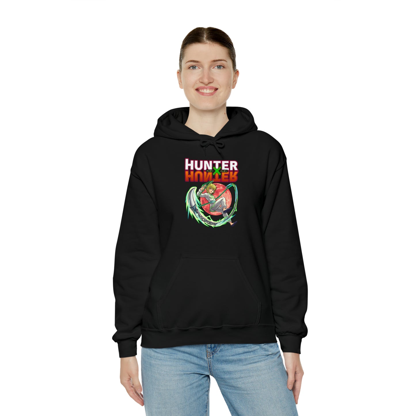 3MLLC | Kurapika Hunter X Hunter Anime Manga Hoodie Unisex Heavy Blend™ Hooded Sweatshirt