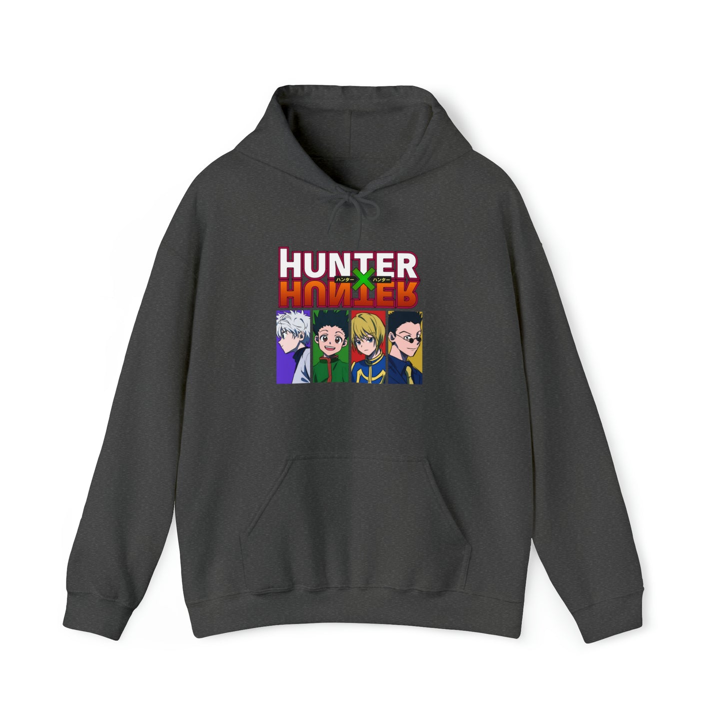 3MLLC | Hunter X Hunter Killua Gon Kurapika Leorio Anime Manga Hoodie Unisex Heavy Blend™ Hooded Sweatshirt