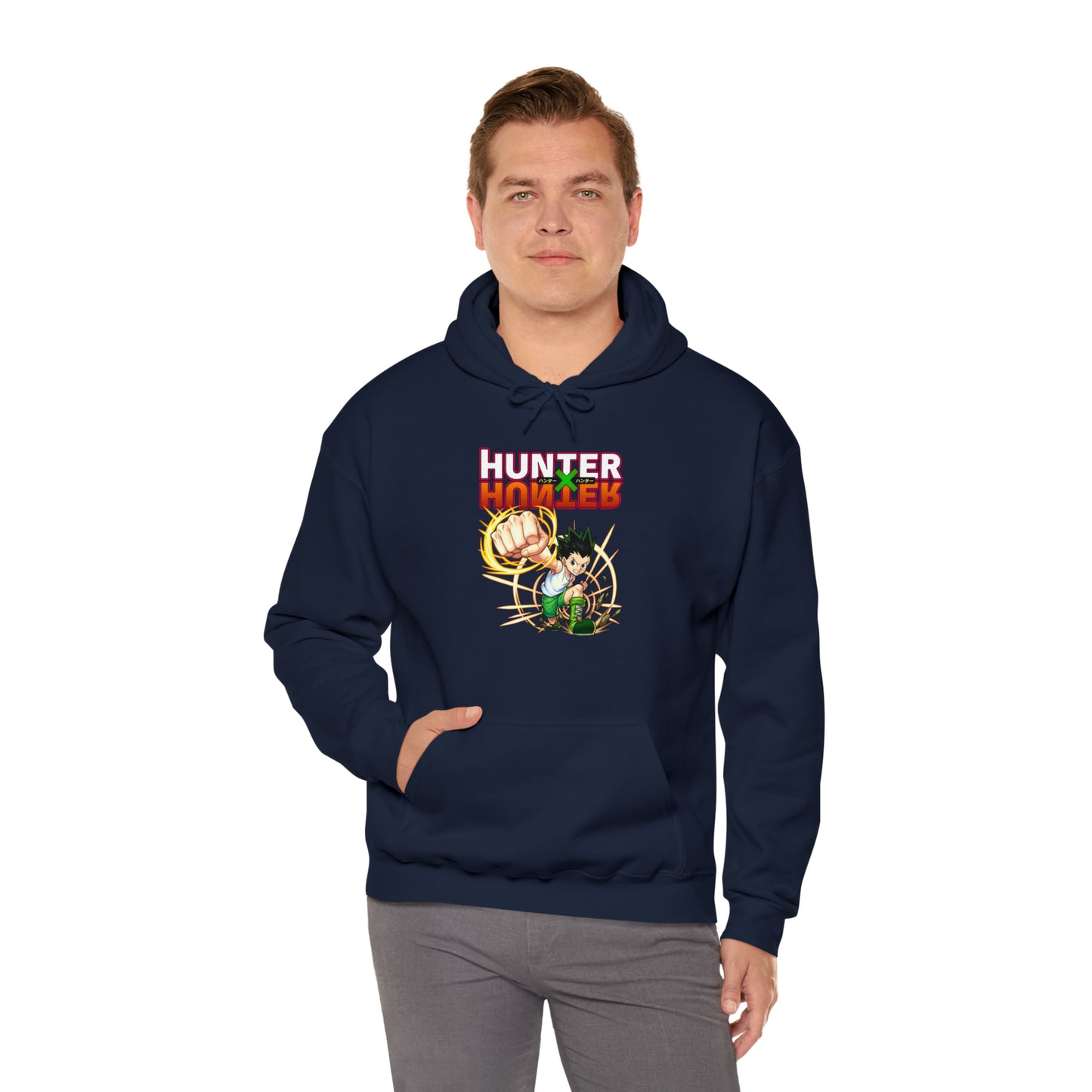 3MLLC | Hunter X Hunter Gon Anime Manga Hoodie Unisex Heavy Blend™ Hooded Sweatshirt