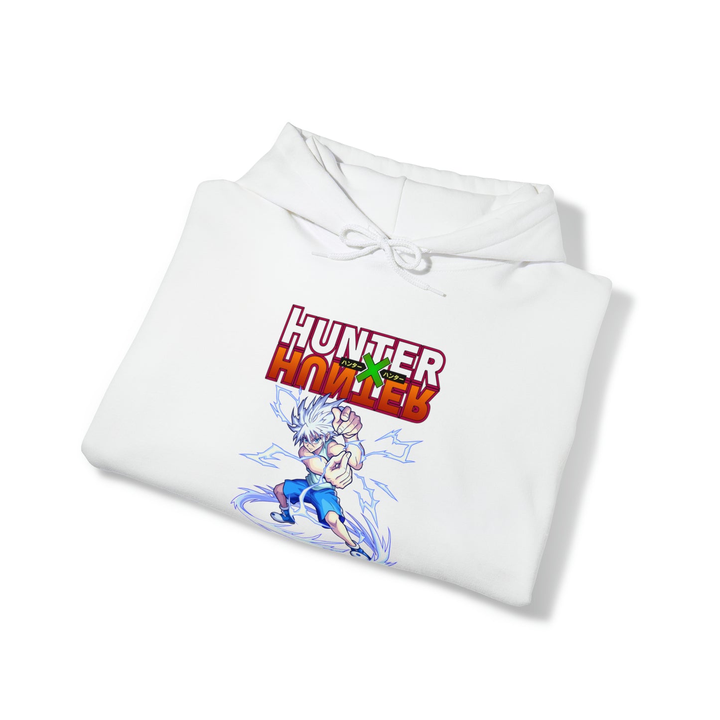 3MLLC | Killua Zoldyck Hunter X Hunter Anime Manga Hoodie Unisex Heavy Blend™ Hooded Sweatshirt