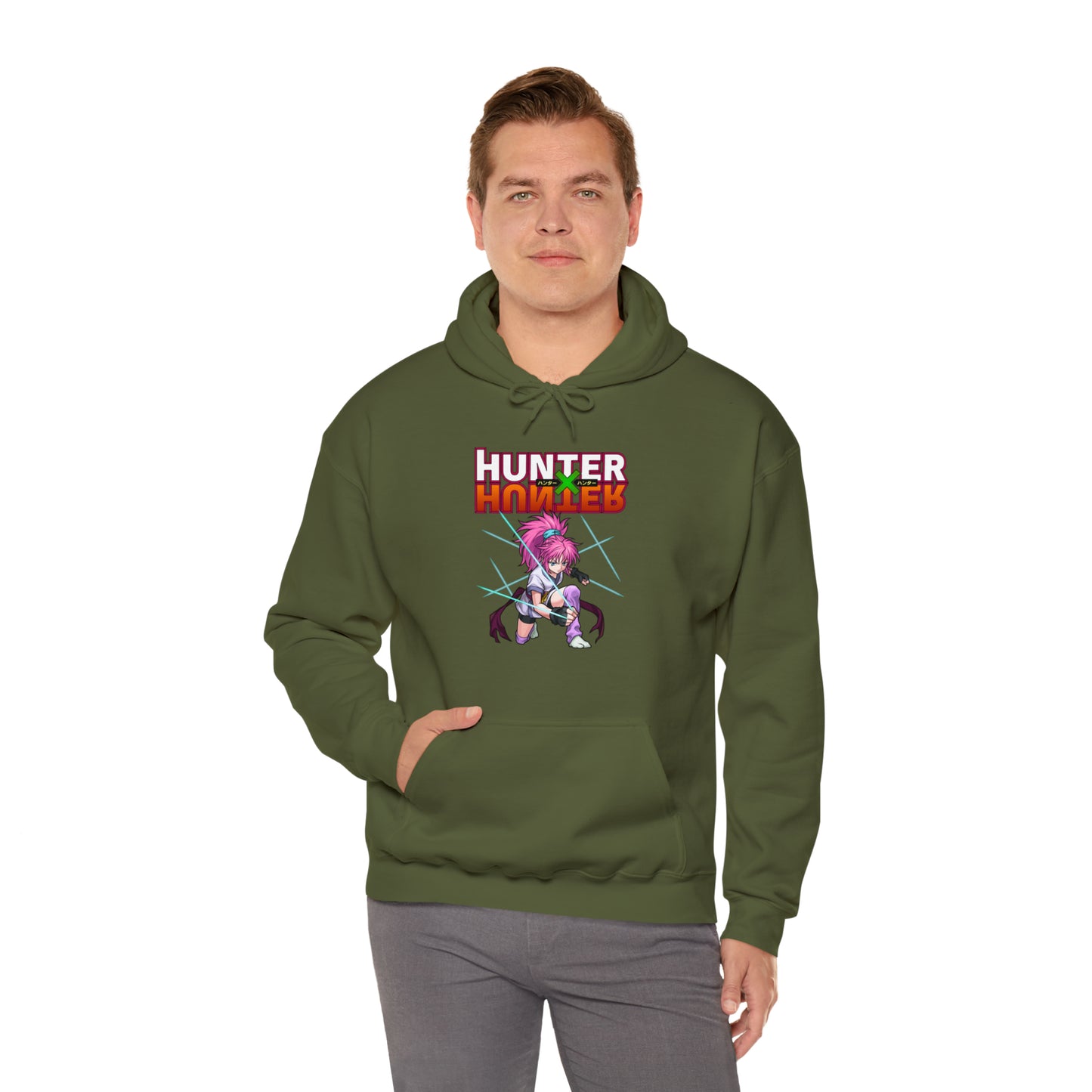3MLLC | Hunter X Hunter Anime Manga Unisex Heavy Blend™ Hooded Sweatshirt