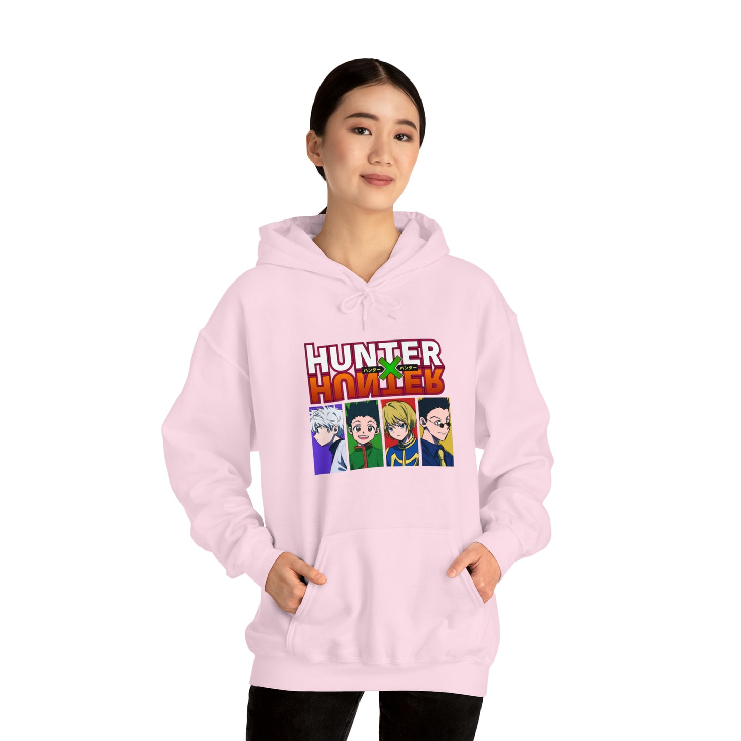 3MLLC | Hunter X Hunter Killua Gon Kurapika Leorio Anime Manga Hoodie Unisex Heavy Blend™ Hooded Sweatshirt