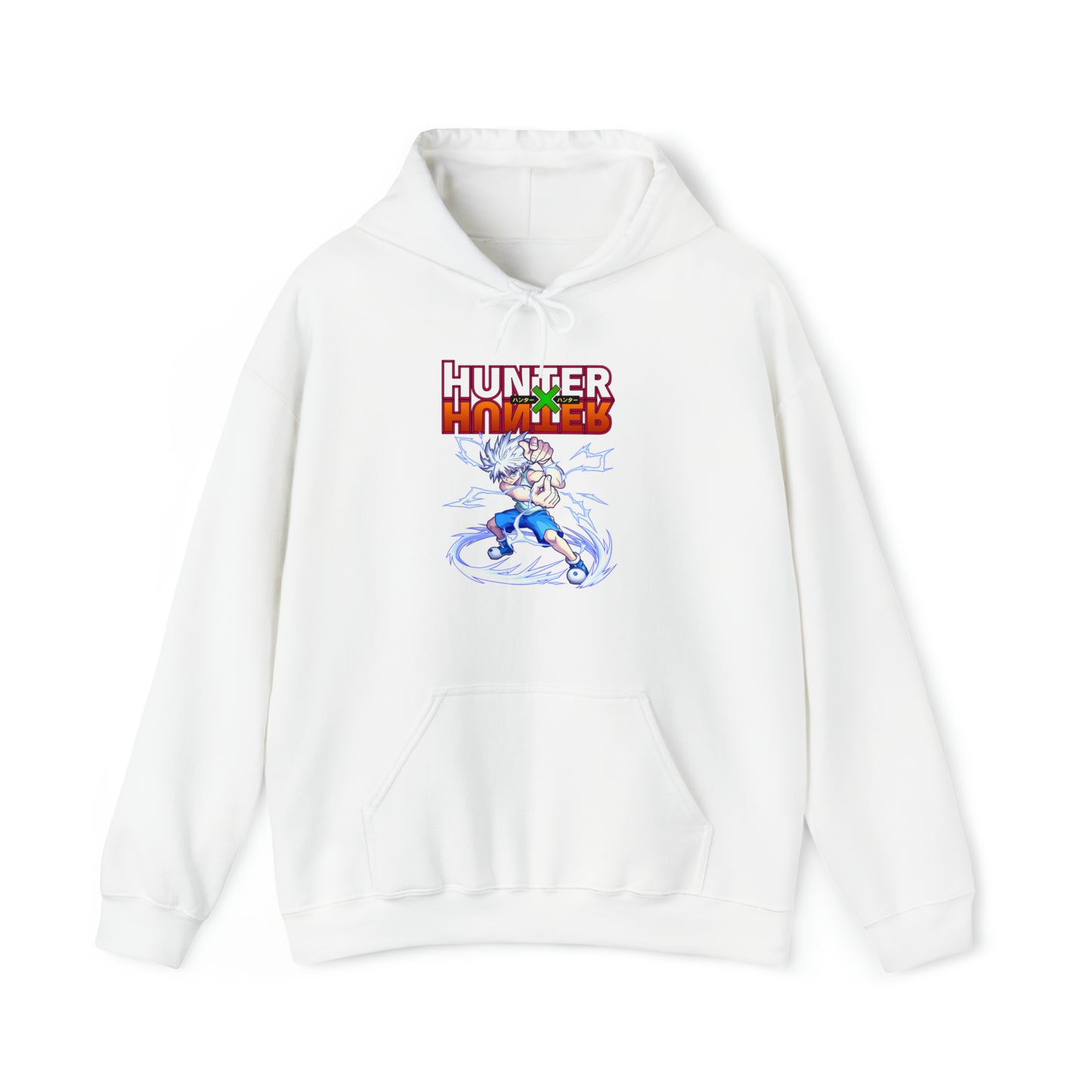 3MLLC | Killua Zoldyck Hunter X Hunter Anime Manga Hoodie Unisex Heavy Blend™ Hooded Sweatshirt