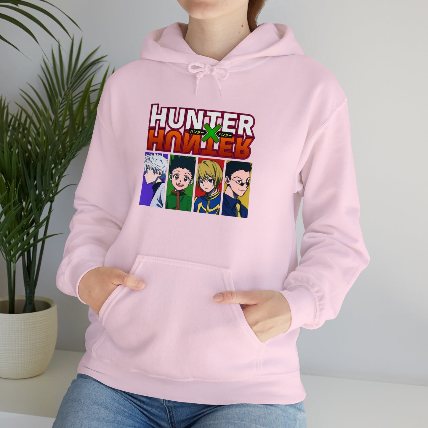 3MLLC | Hunter X Hunter Killua Gon Kurapika Leorio Anime Manga Hoodie Unisex Heavy Blend™ Hooded Sweatshirt