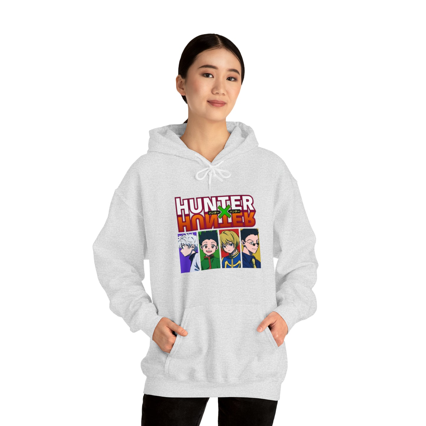 3MLLC | Hunter X Hunter Killua Gon Kurapika Leorio Anime Manga Hoodie Unisex Heavy Blend™ Hooded Sweatshirt
