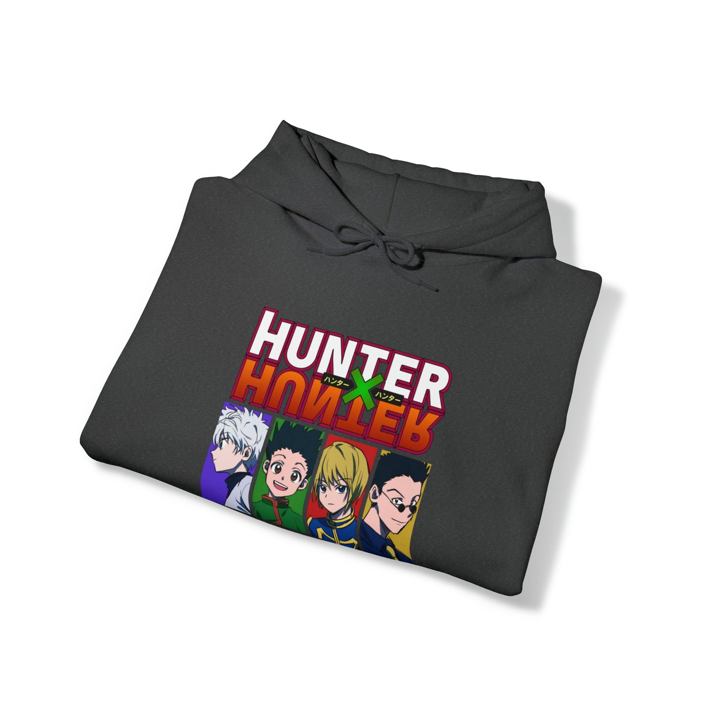 3MLLC | Hunter X Hunter Killua Gon Kurapika Leorio Anime Manga Hoodie Unisex Heavy Blend™ Hooded Sweatshirt