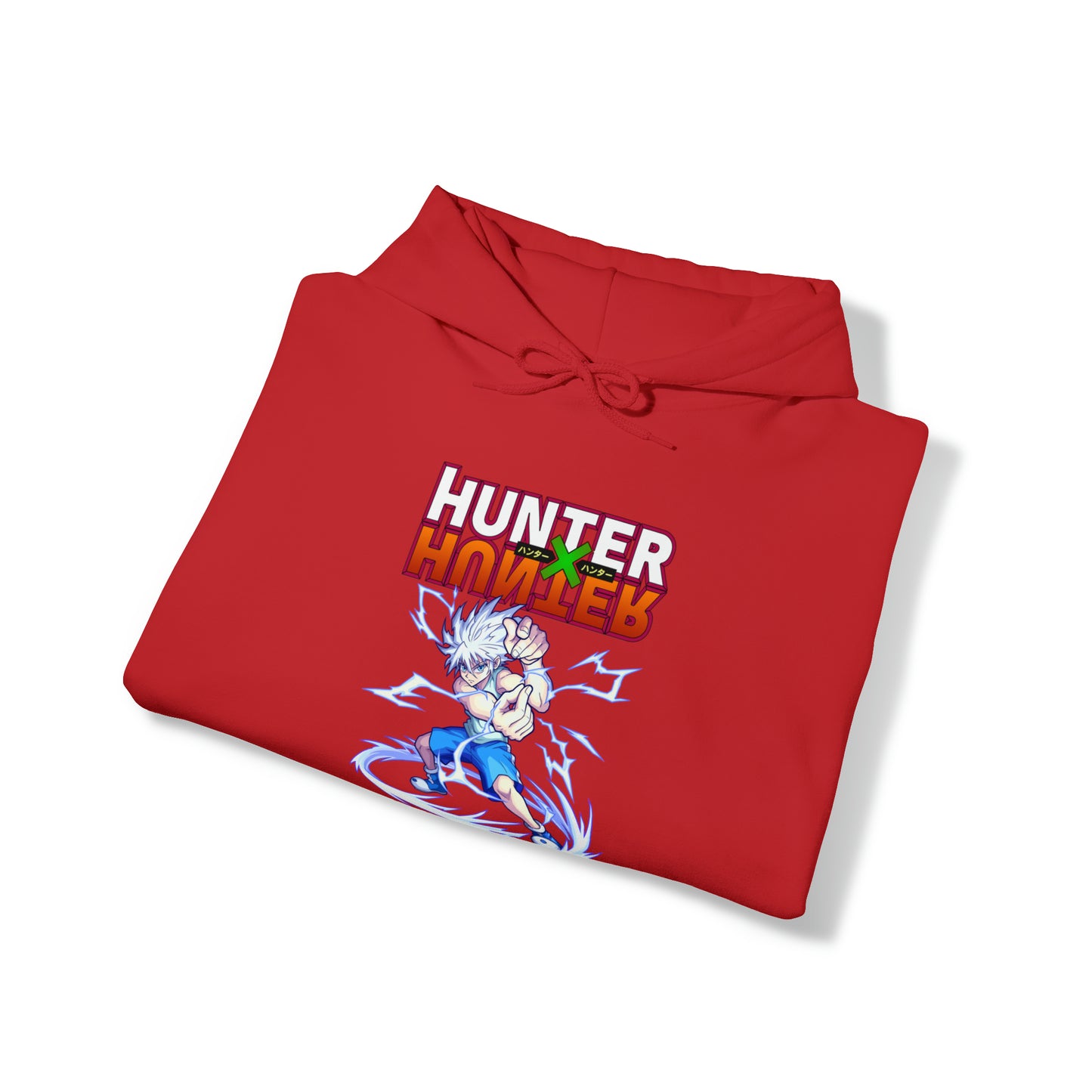 3MLLC | Killua Zoldyck Hunter X Hunter Anime Manga Hoodie Unisex Heavy Blend™ Hooded Sweatshirt