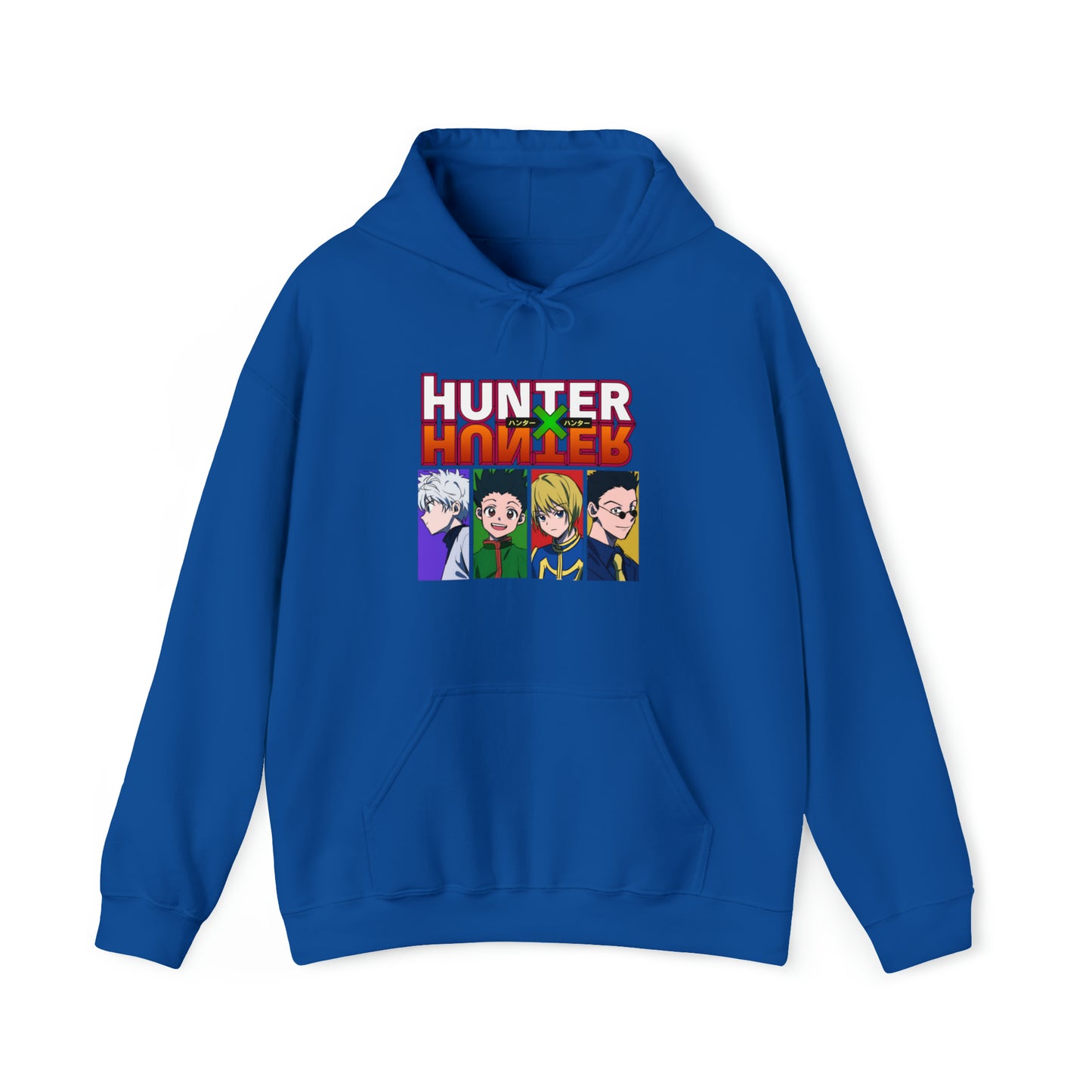3MLLC | Hunter X Hunter Killua Gon Kurapika Leorio Anime Manga Hoodie Unisex Heavy Blend™ Hooded Sweatshirt