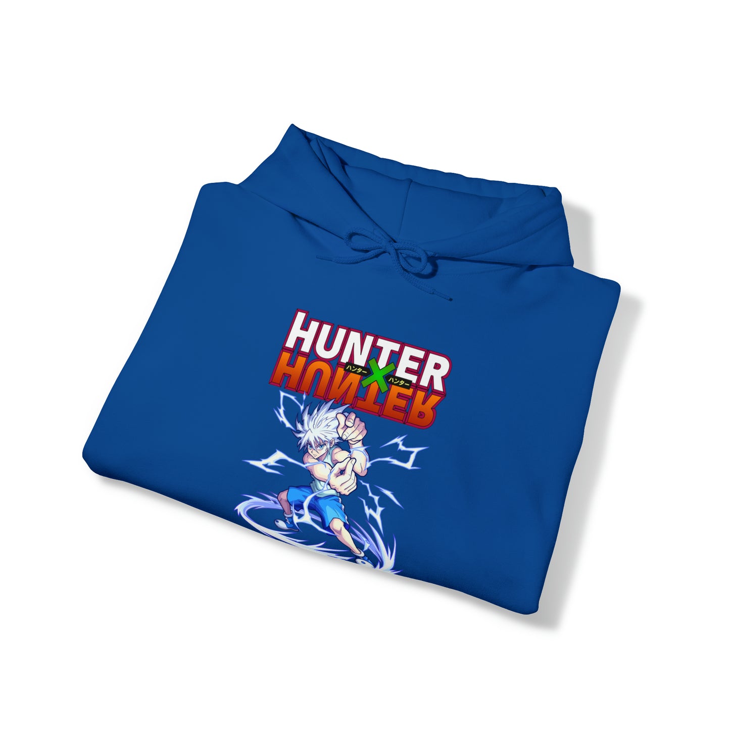 3MLLC | Killua Zoldyck Hunter X Hunter Anime Manga Hoodie Unisex Heavy Blend™ Hooded Sweatshirt