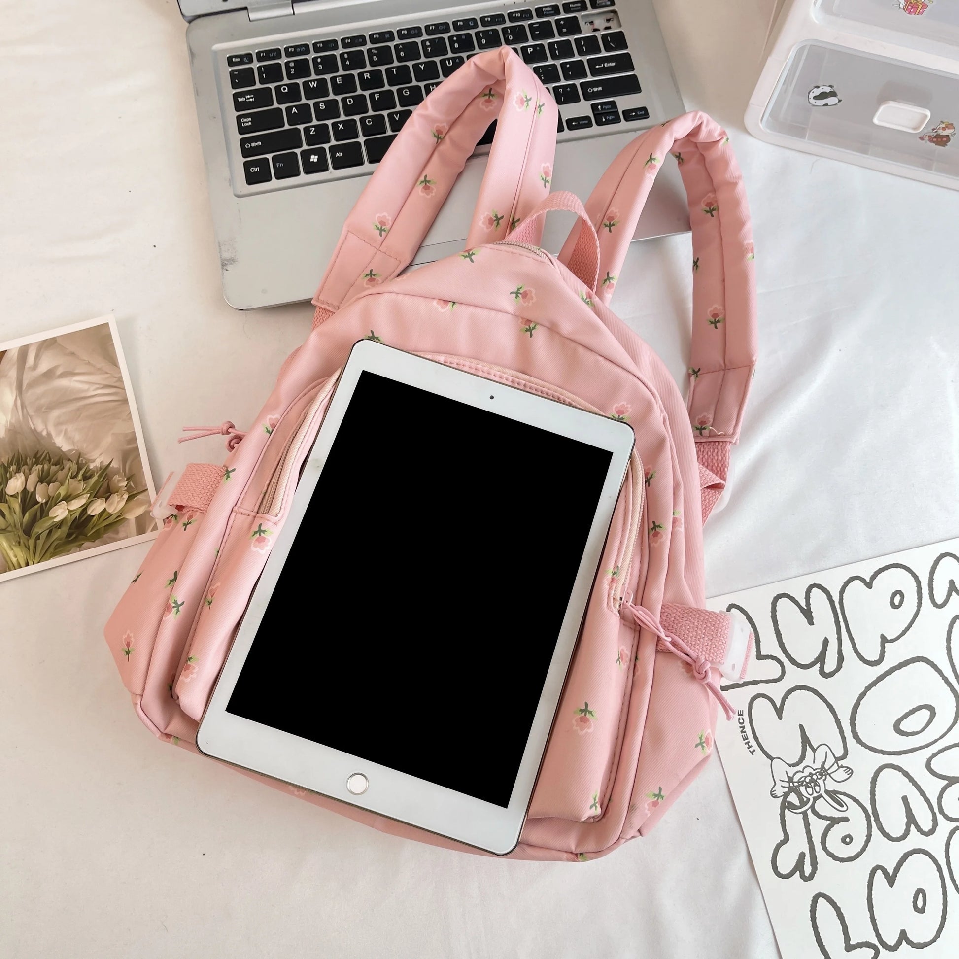 Mini Backpack Ins Niche Japanese and Korean Style Elementary School Student Backpack Printed Small Backpack New Casual Backpack