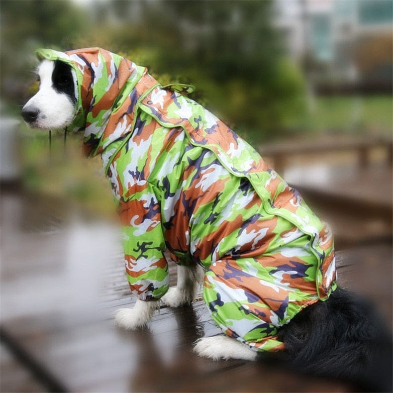 Dog Raincoat Waterproof Jumpsuit Rain Coat