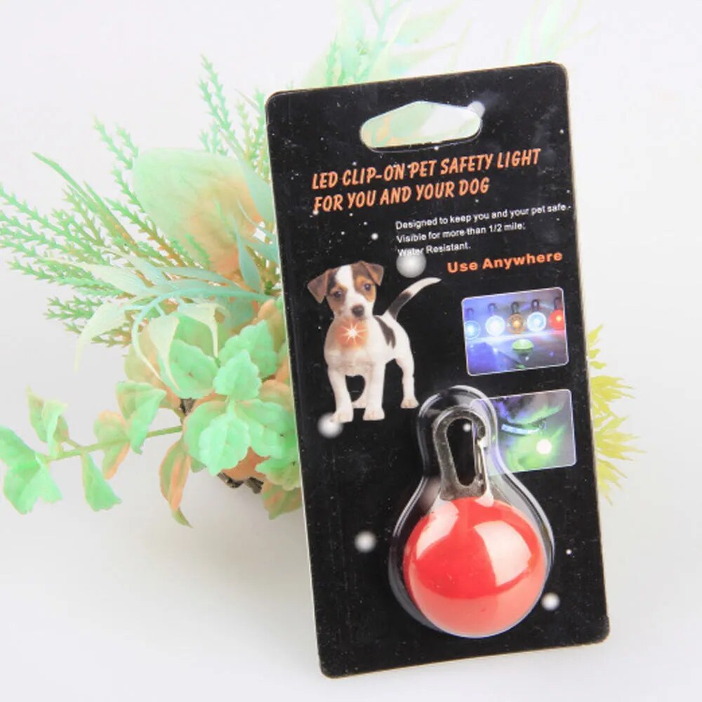 Led Dog Collar Pendant Rechargeable Pet Usb Luminous Collar Pendant Pet Flash Light Leash Dog Bone Design Decoration Dog Necklace