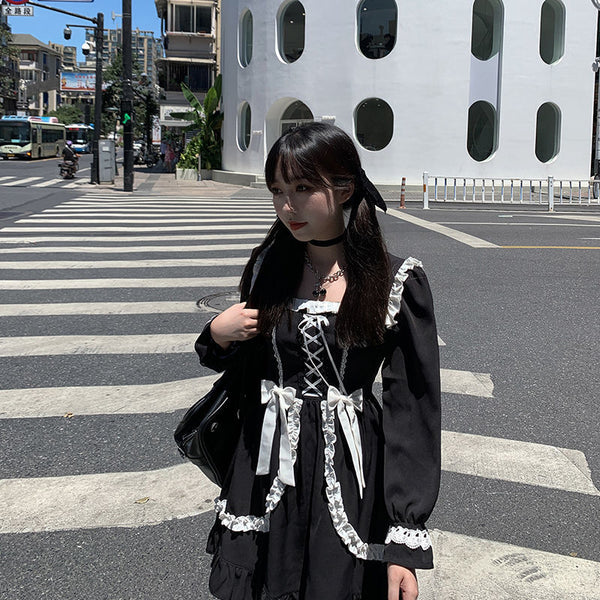 Kawaii Goth Black Lolita