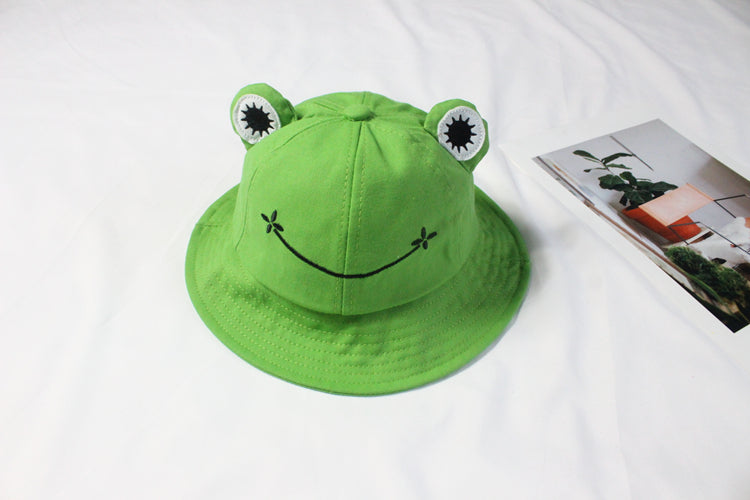 Kawaii Frog Bucket Hat