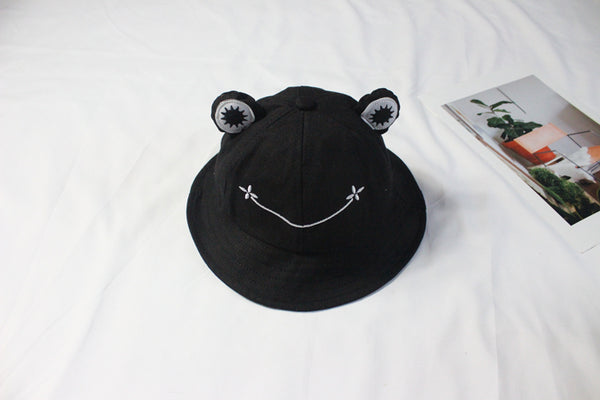 Kawaii Frog Bucket Hat