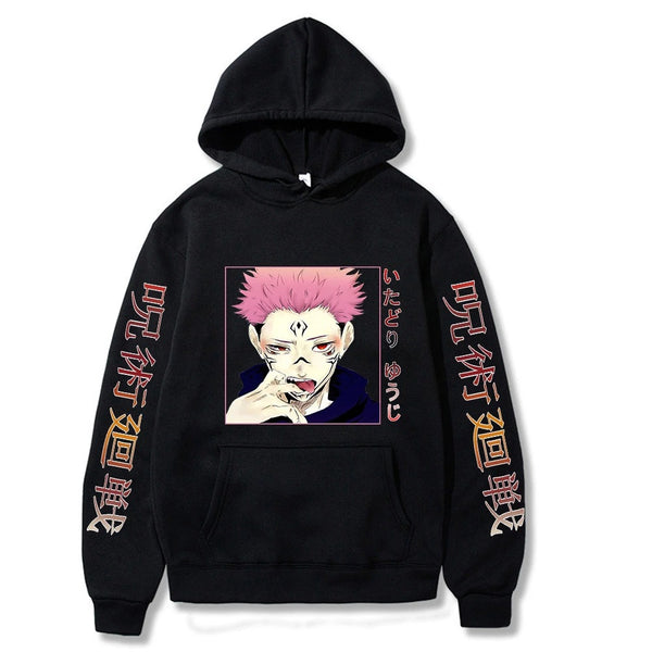 Jujutsu Kaisen Attack On Titan Anime Manga Hoodie