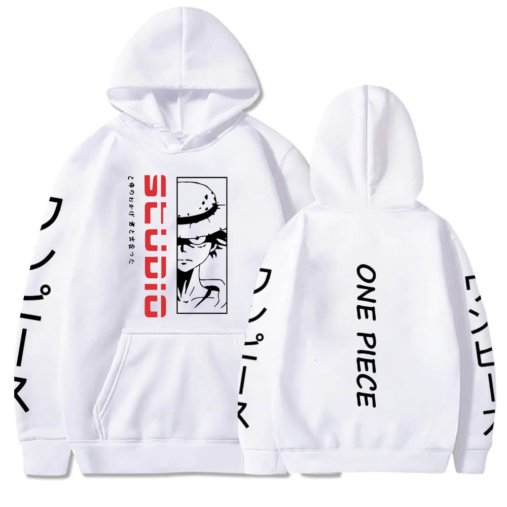 Once Piece Anime Hoodie with Back Design