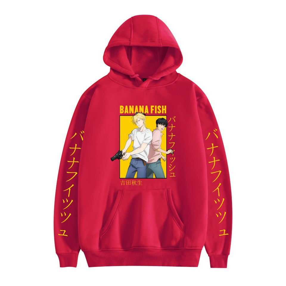 Banana Fish Akimi Yoshida Japanese Manga Anime Hoodie