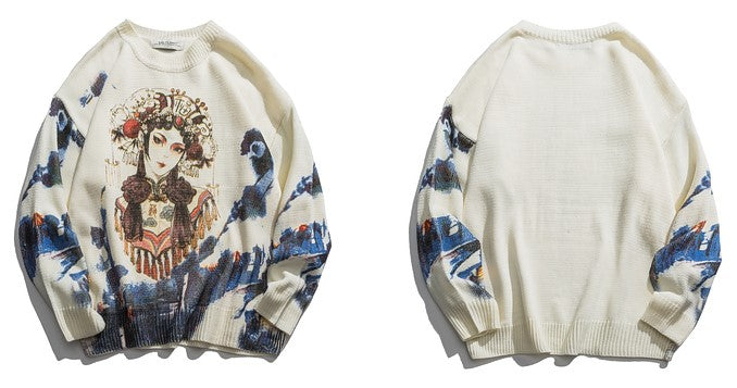 Korean Cultural Sweater